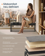 Home Bench With Storage Space - Artificial leather - Timeless Design
