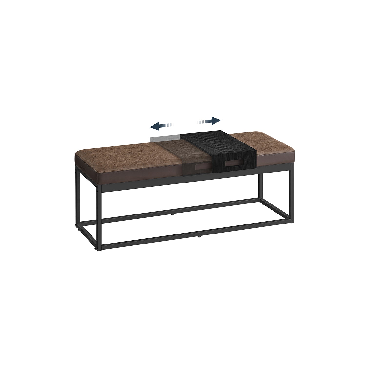 Home Bench With Storage Space - Artificial leather - Timeless Design