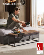 Home Bench With Storage Space - Artificial leather - Timeless Design