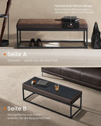 Home Bench With Storage Space - Artificial leather - Timeless Design