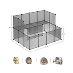 Animal house - Animal Cage - Animal Stay - For Small Animals - Gray
