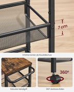 Bar stools set of 2 - Comfortable - Industrial Design - Easy to mount