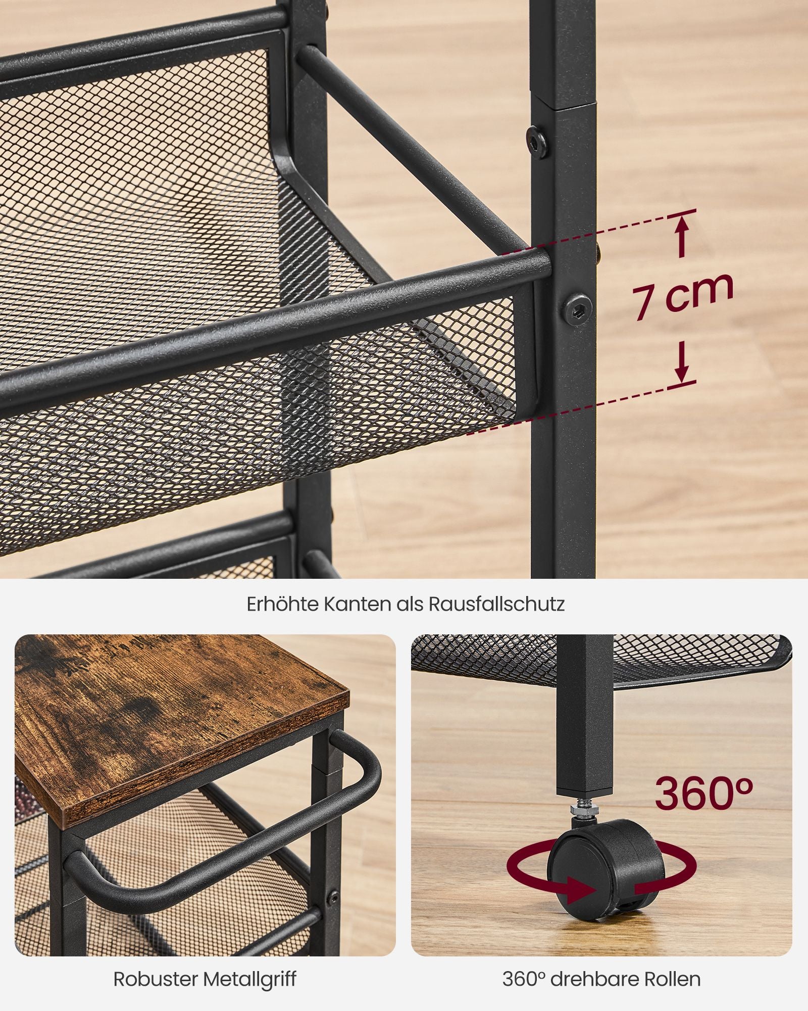 Bar stools set of 2 - Comfortable - Industrial Design - Easy to mount