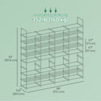 8-layer shoe rack storage rack