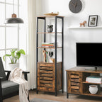 High cupboard - with 4 open shelves