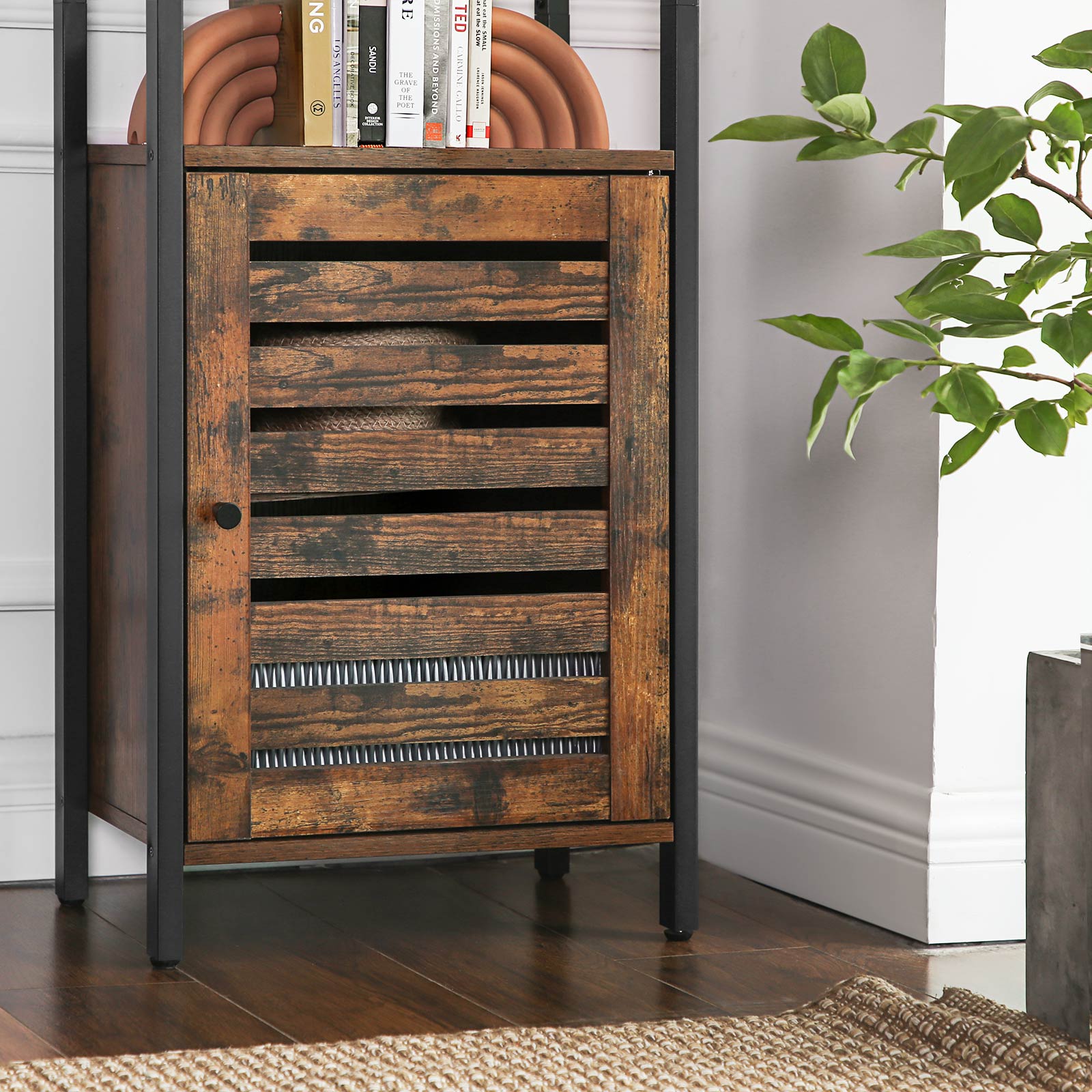 High cupboard - with 4 open shelves