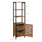 High cupboard - with 4 open shelves