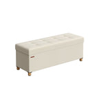 Bench - with storage space - folding - ink black