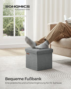 Sofa with storage space - 30 cm - light gray