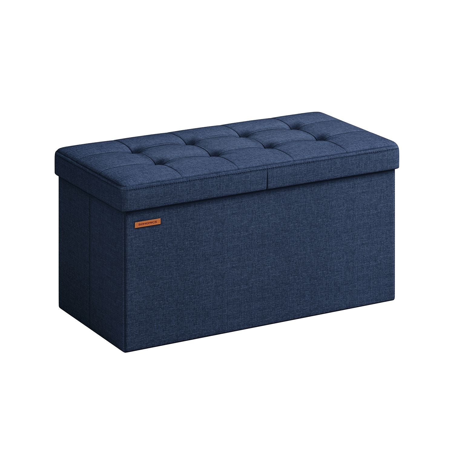Sofa - with storage space - 38 × 76 × 38 cm - night blue