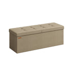 Sofa - with storage space - 38 × 110 × 38 cm - Camel brown