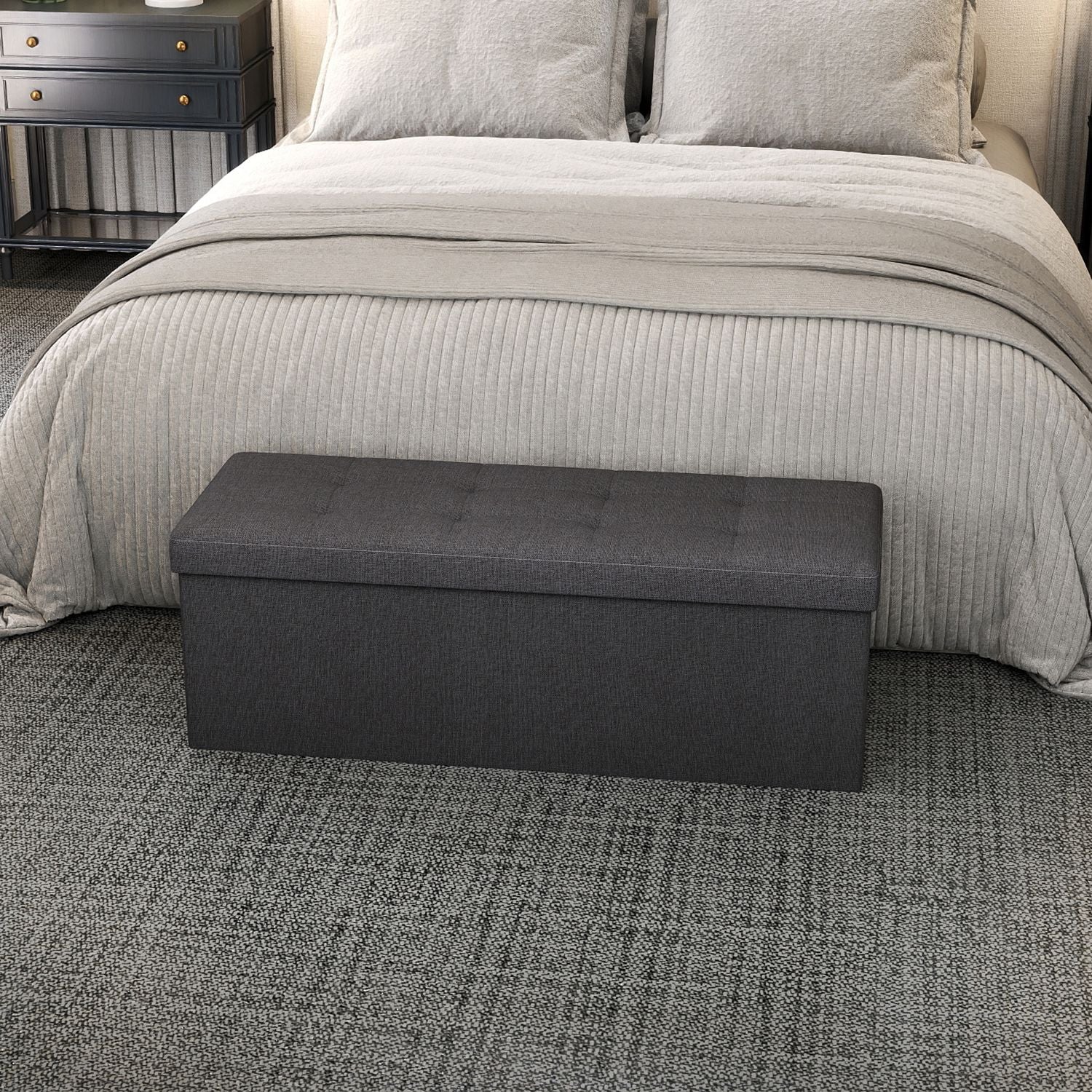 Sofa with storage space - seating box - foldable - multiple colors