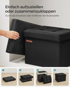 Bank - With Storage Space - Basic Black