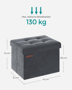 Bank - With Storage Space - Van Vuweel - For the Hall - Leigrijs