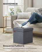 Bank - With Storage Space - Van Leigrijs Vuweel