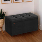 Sofa with storage space - 38 x 76 x 38 cm - seat box - compact model