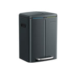 Kitchen Prullen Bin - 2 × 20 L - With soft close lid - Green gray