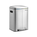 Kitchen Prullen Bin - 2 × 20 L - With soft close lid - Green gray