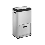 Kitchen Prullen Bin with Pedal and 3 Compartments