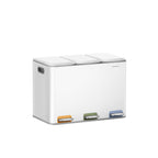 Kitchen Prullen Bin 3 x 15 L Bockets Wolkwit