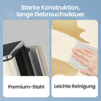 Kitchen waste bin, 3 x 18 l, waste separation system 3 compartments