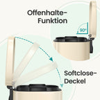 Trash - 40 liters - Including 15 garbage bags