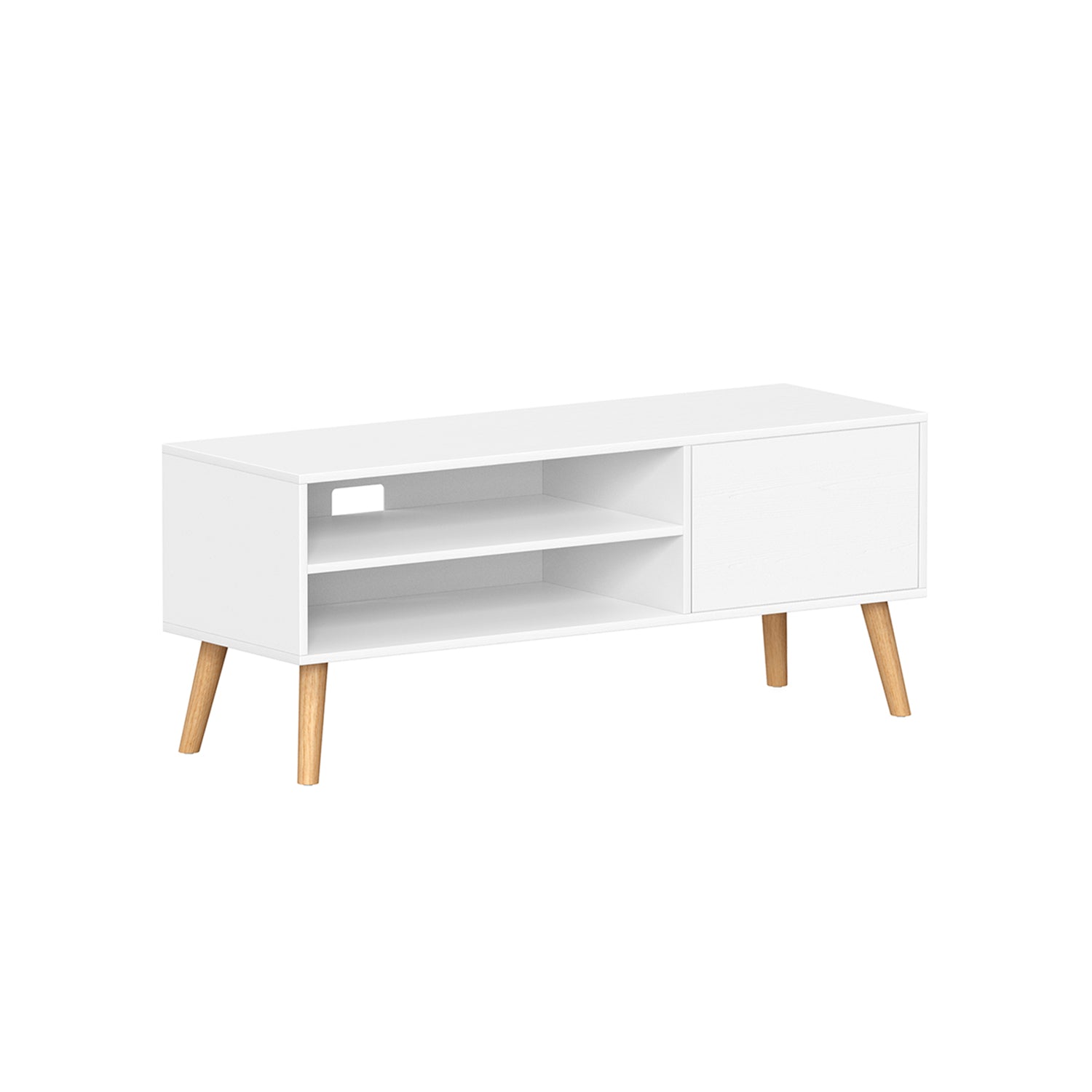 TV furniture-1 door-40 x 120 x 49 cm-white