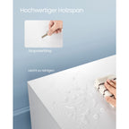 TV furniture-1 door-40 x 120 x 49 cm-white