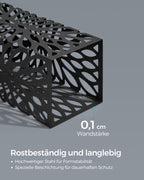 Umbrella box - with 4 black metal hooks