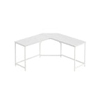 L-shaped desk, easy to set up