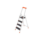 Ladder - Aluminum Ladder - 12 cm wide steps - Foldable - anti -slip - up to 150 kg