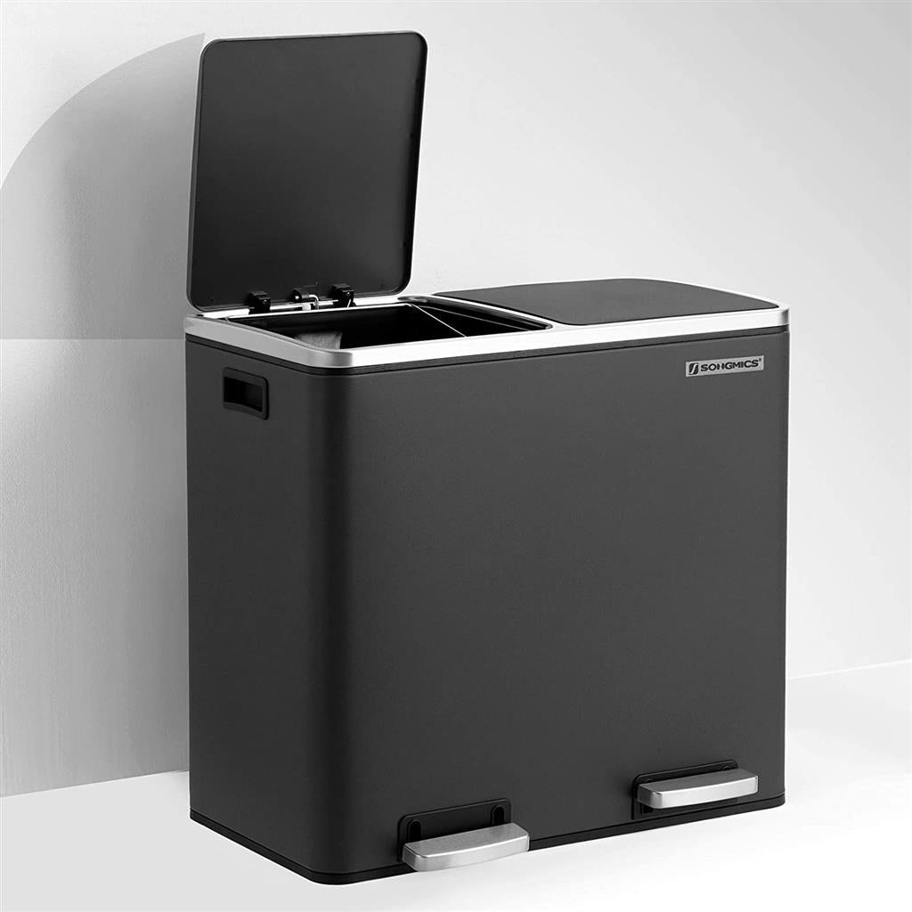 Waste separation system - 2 compartments