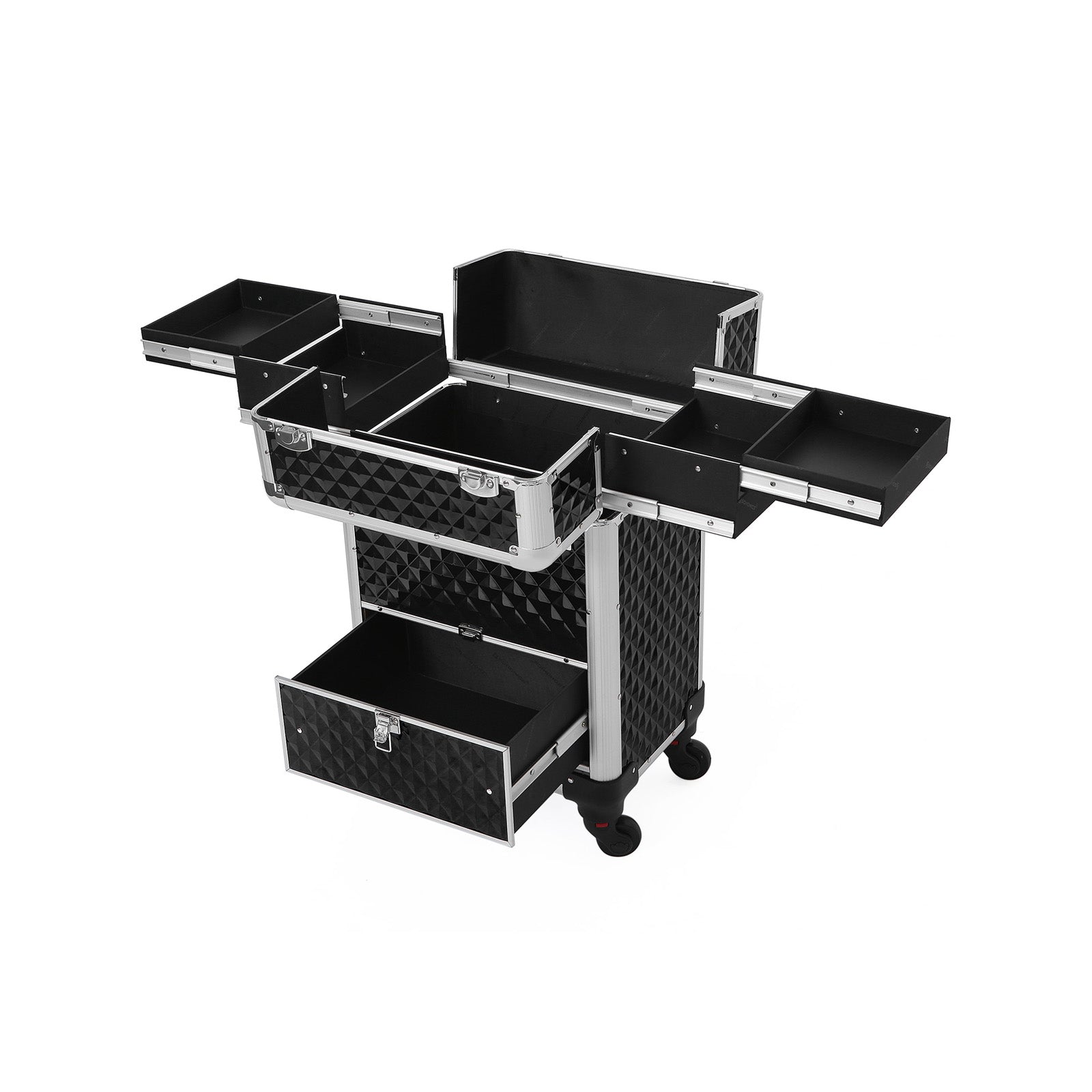 Make-up trolley-with 1 drawer-Black