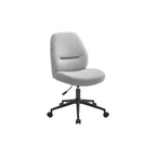 Office chair with seat and chassis pigeon gray