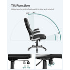 Office chair - Ergonomic - Game chair - rotatable - Black