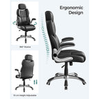 Office chair - Ergonomic - Game chair - rotatable - Black