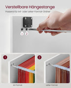 Archive cabinet - with 3 lockable drawers - Wolkwit