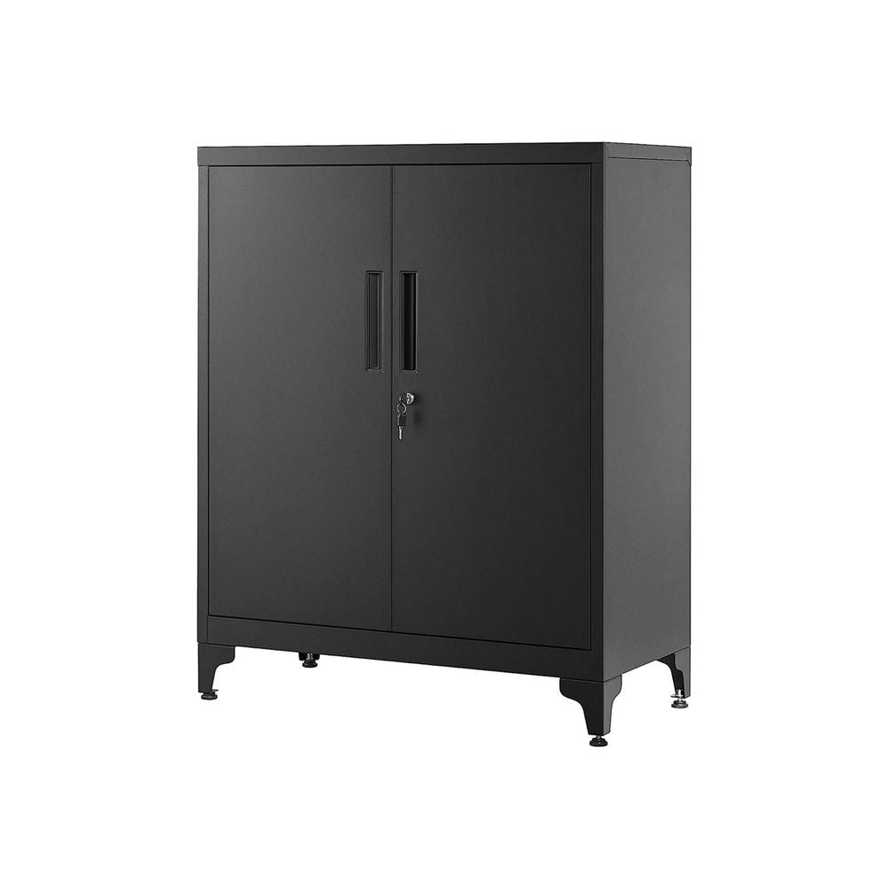 Archive cabinet - Tool cabinet - Van Staal - With 2 doors - With lock - Black