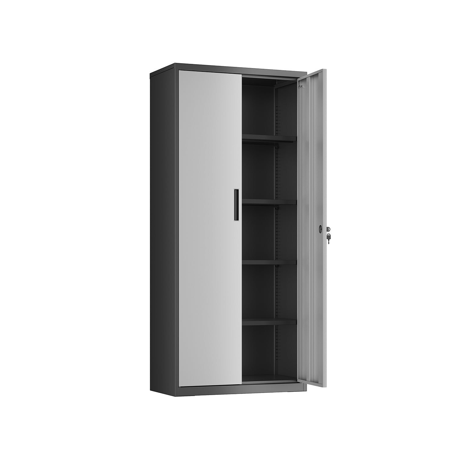 Archive cabinet - 5 levels - with adjustable shelves