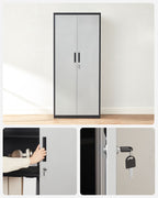 Archive cabinet - 5 levels - with adjustable shelves