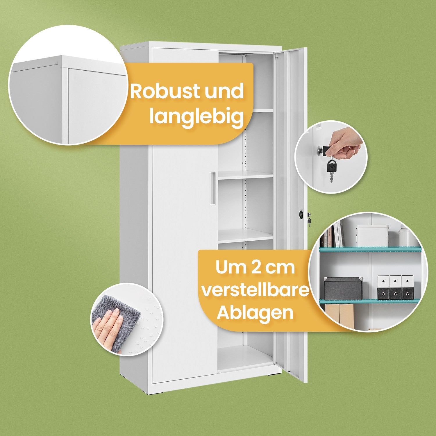 Archive cabinet - Multifunctional storage cabinet for home or office