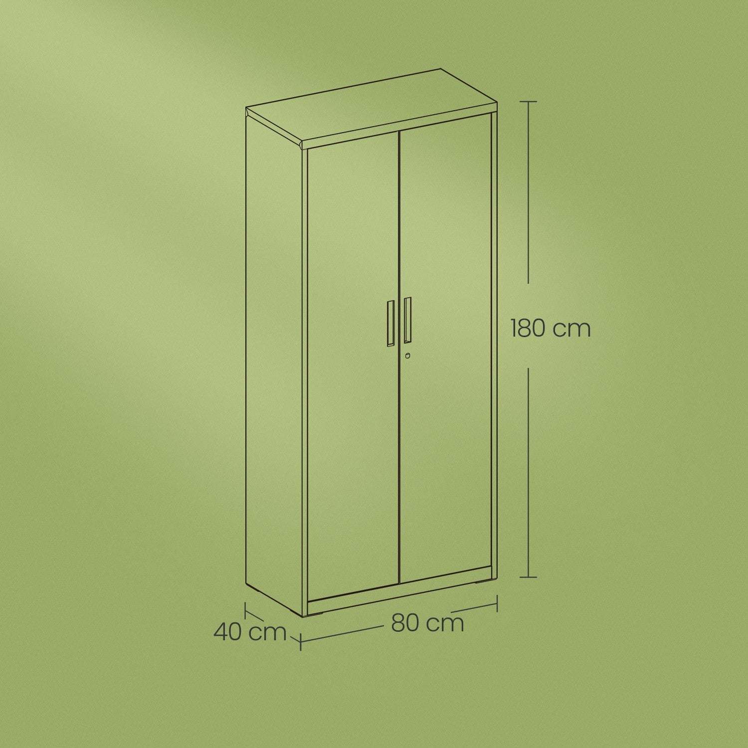Archive cabinet - Multifunctional storage cabinet for home or office