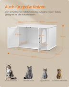 Cat house with double doors and handles Wolkwit