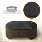 Dog bed - With high edge - 92 x 72 x 28 cm - Brown