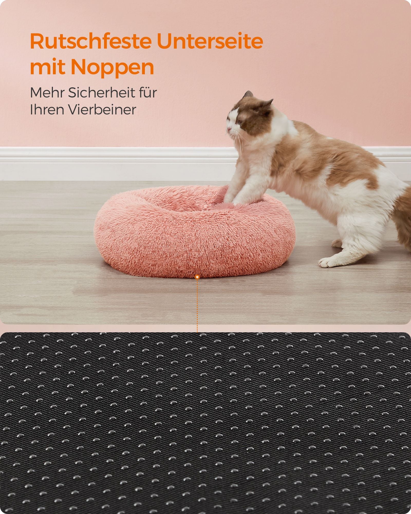 Dog basket - with removable filling - Ø 50 cm