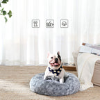 Dog bed - Cat bed - Soft basket - 60 cm - Gray