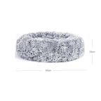 Dog bed - Cat bed - Soft basket - 60 cm - Gray