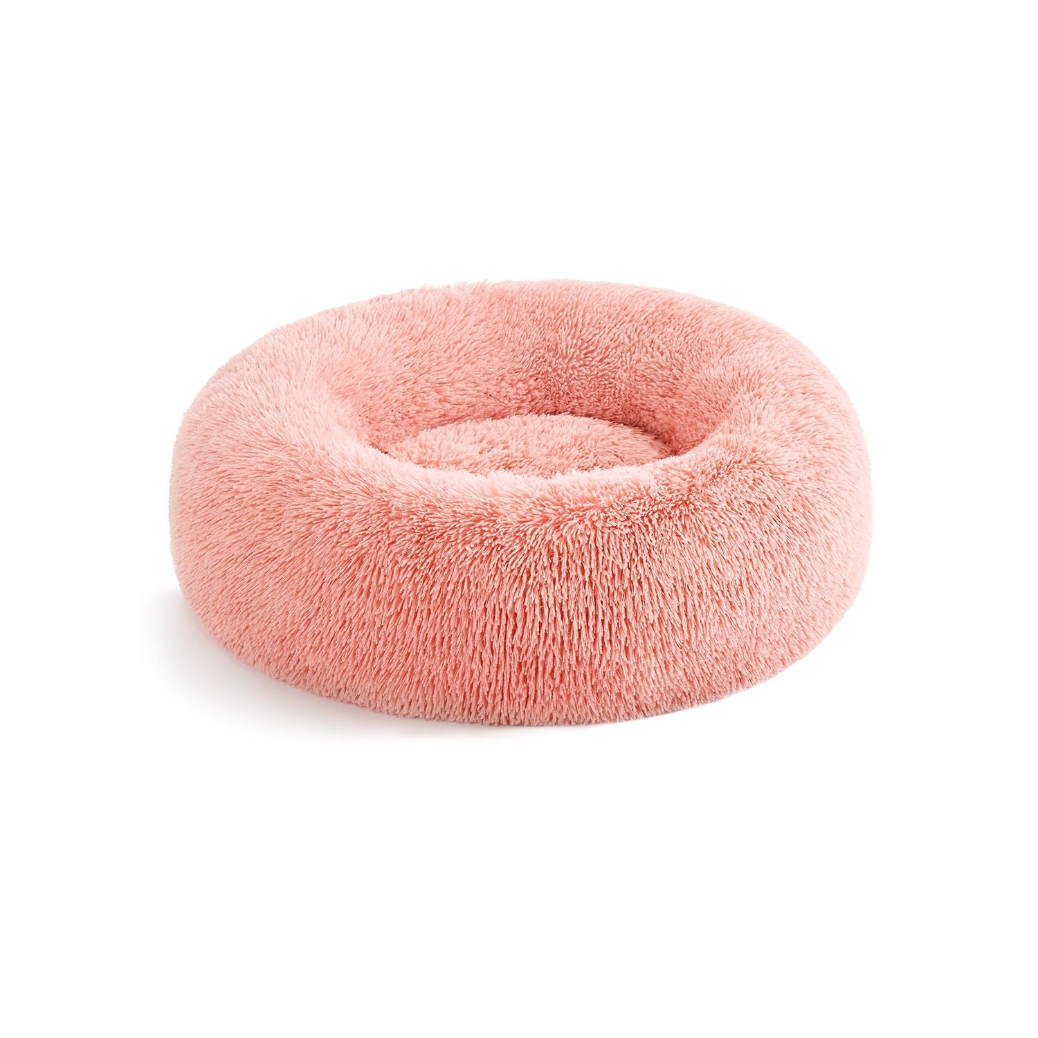 Dog Basket - Plug Long Plush - Pink