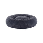 Cat basket - washable - long plush - pink
