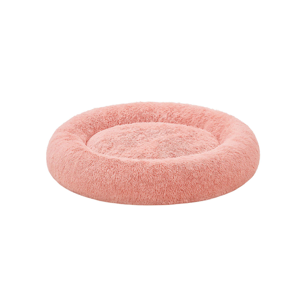 Dog basket - fluffy & washable - Ø 120 cm - pink